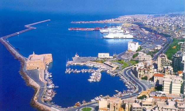 Έργα στο λιμάνι του Ηρακλείου