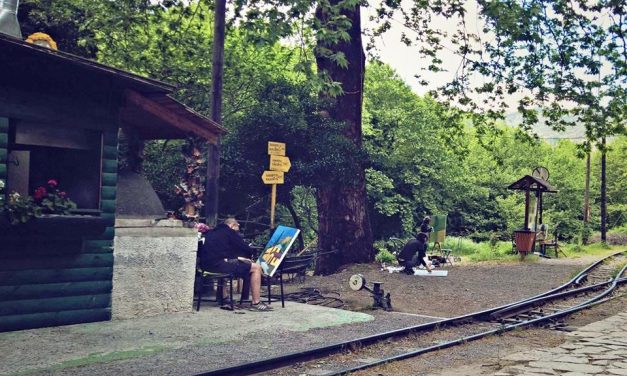 Ζωντανός “καμβάς” το φαράγγι του Βουραϊκού και ο Οδοντωτός