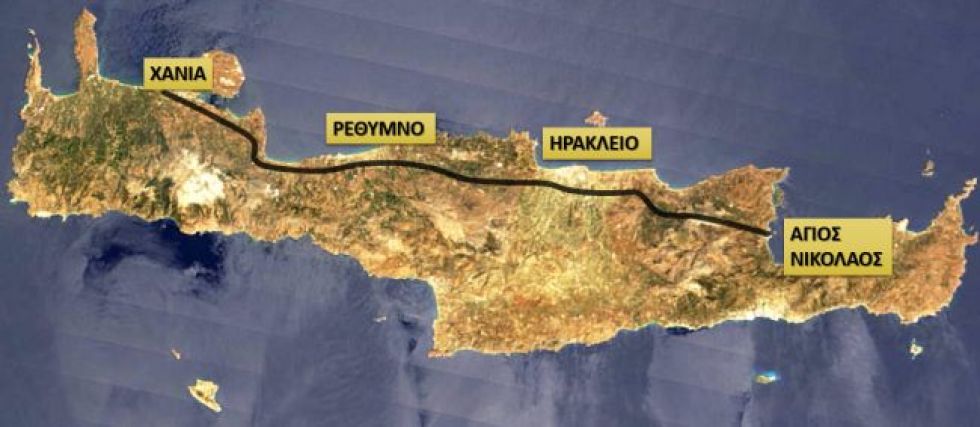 Εργα υποδομής στην Κρήτη