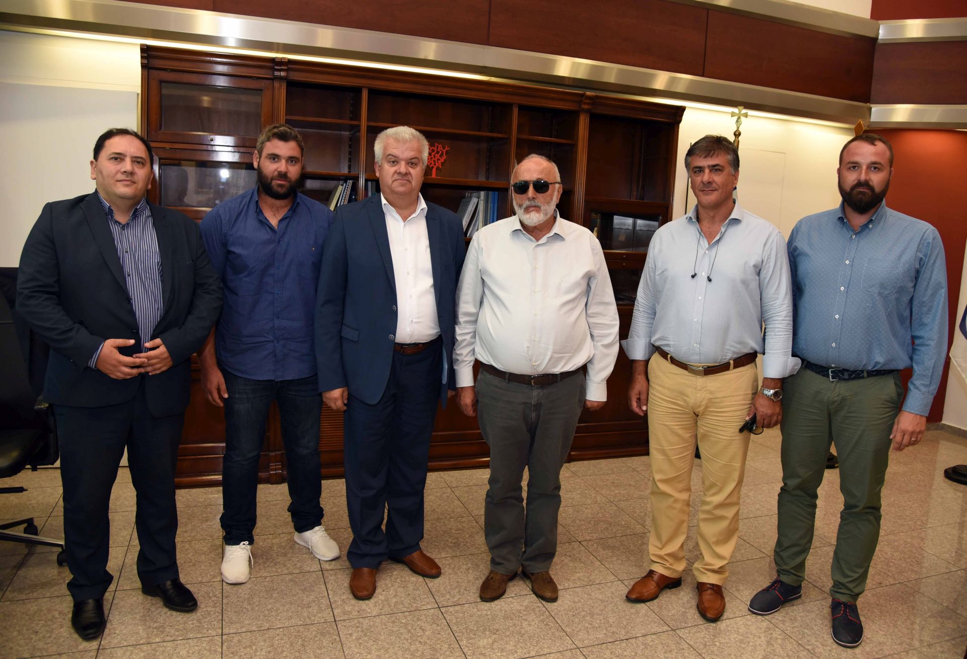 Συνάντηση του ΥΝΑΝΠ Π. Κουρουμπλή με τον  Δήμαρχο Κάτω Αχαΐας Χρ. Νικολάου