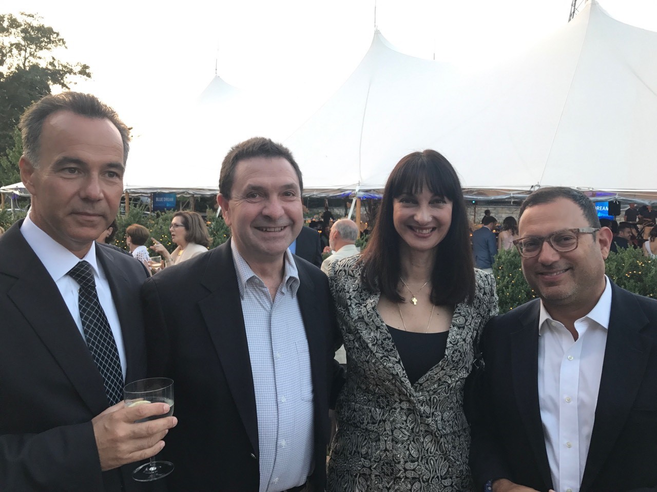 Η Υπουργός Τουρισμού κα Έλενα Κουντουρά στην εκδήλωση-θεσμό  Blue Dream στη Νέα Υόρκη