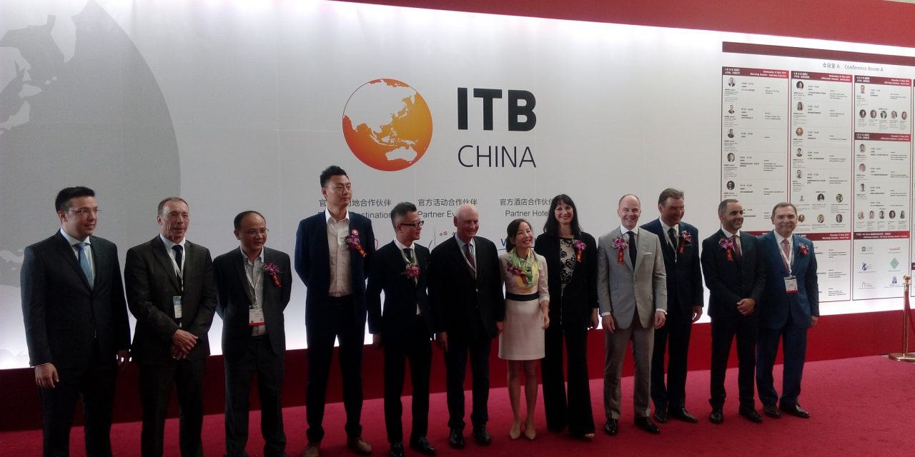 H Υπουργός Τουρισμού Έλενα Κουντουρά εγκαινίασε ως επίτιμη προσκεκλημένη την κορυφαία τουριστική έκθεση ITB China στη Σαγκάη