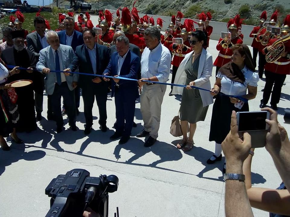 ΕΓΚΑΙΝΙΑΣΤΗΚΕ Ο ΝΕΟΣ ΛΙΜΕΝΑΣ ΕΡΕΙΚΟΥΣΑΣ