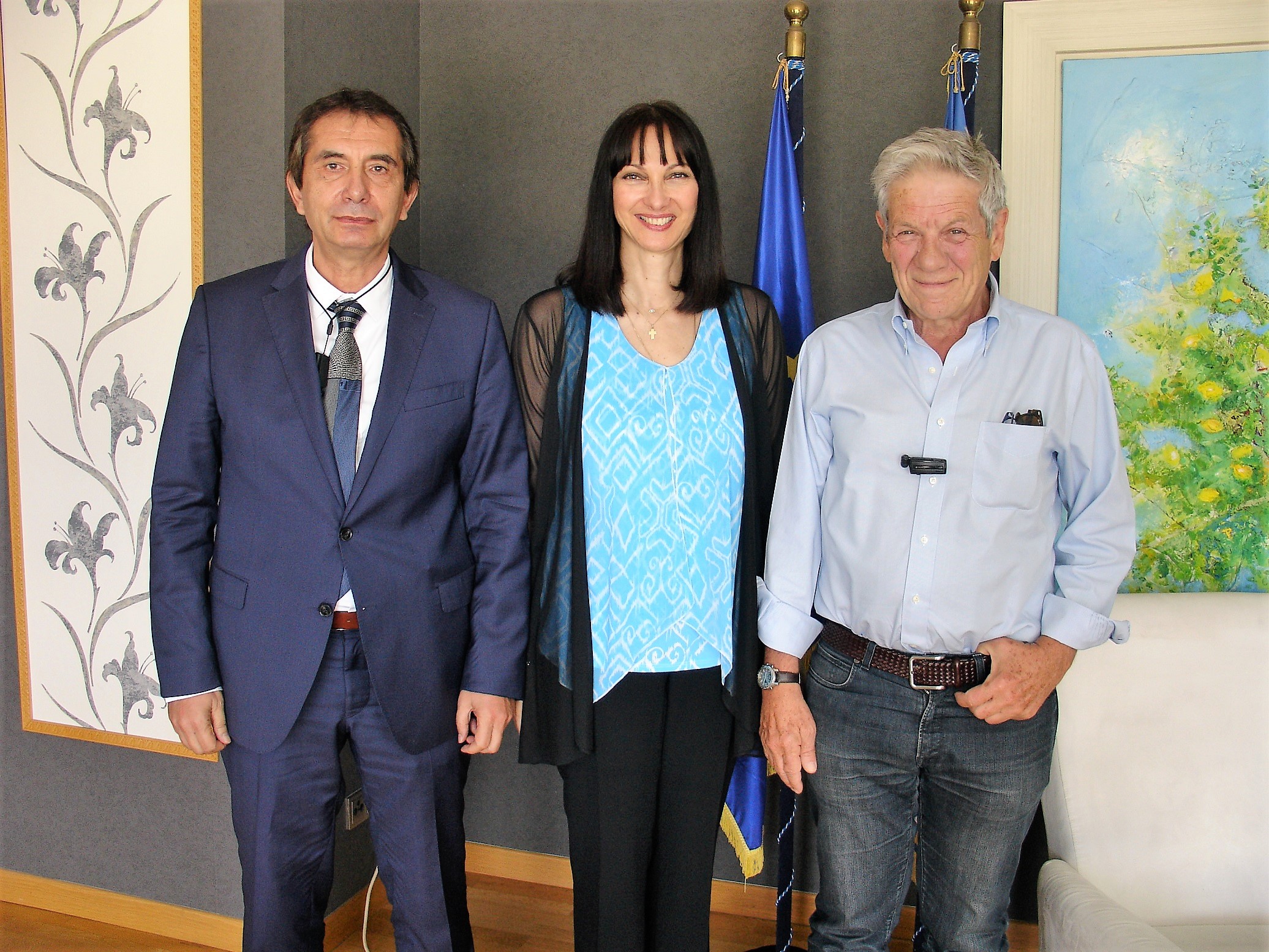 Ενισχύεται ο ρόλος της κρουαζιέρας στην τουριστική ανάπτυξη της Ηλείας – Συνάντηση της Υπουργού Τουρισμού Έλενας Κουντουρά με τον Πρόεδρο του  Λιμενικού Ταμείου Πύργου Λεωνίδα Βαρουξή