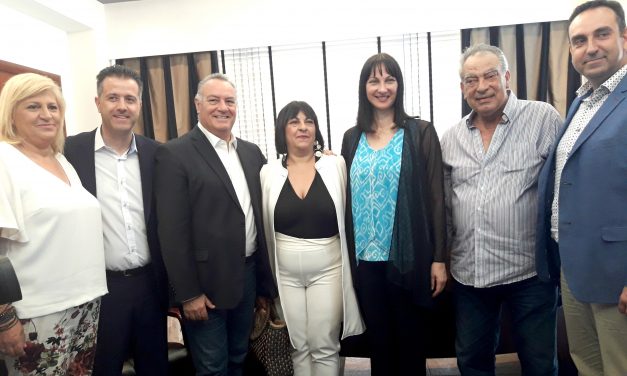 Ευρεία σύσκεψη της Υπουργού Τουρισμού Έλενας Κουντουρά με τις τοπικές αρχές και φορείς της Χαλκιδικής