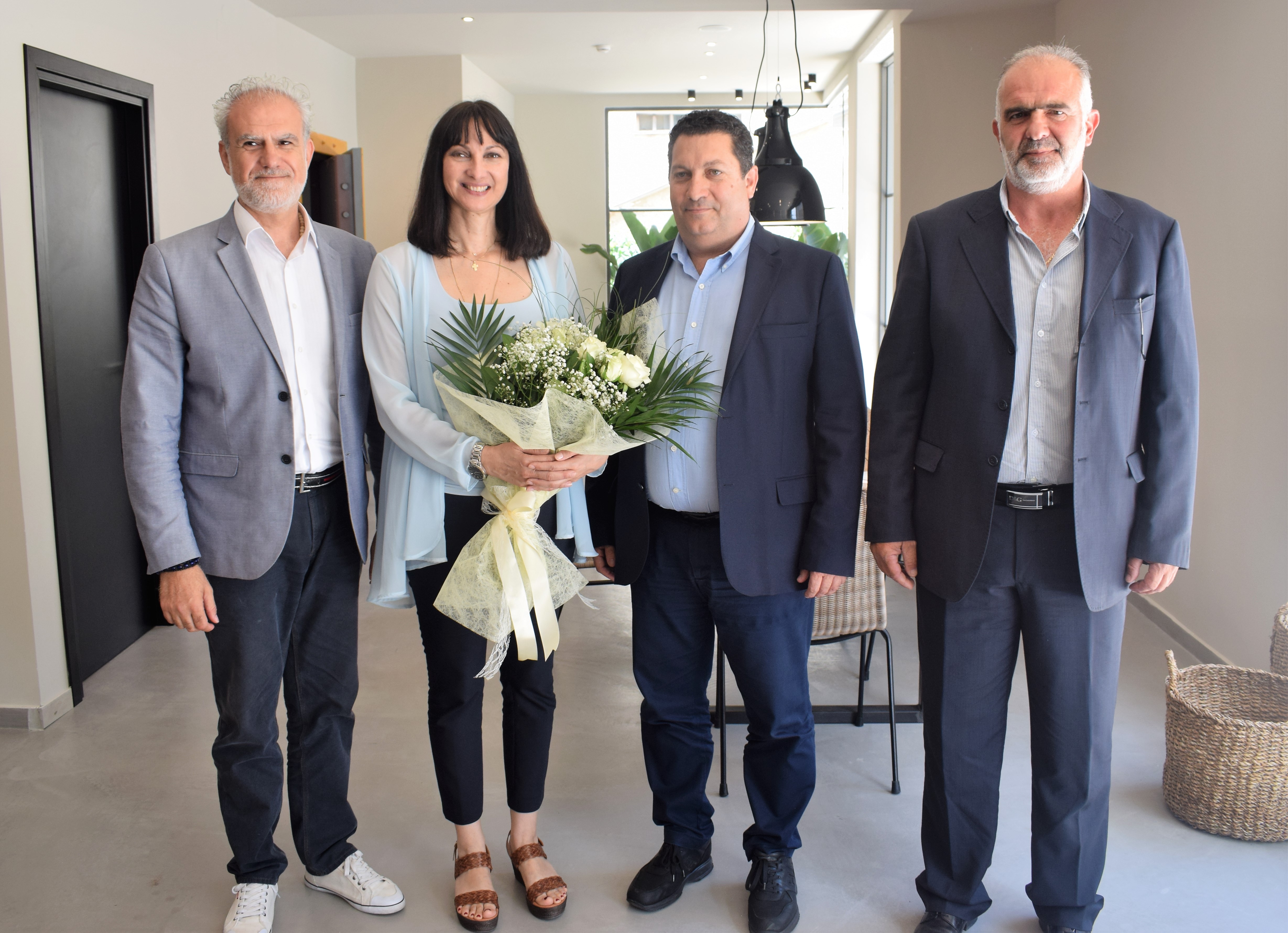 Συνάντηση της Υπουργού Τουρισμού Έλενας Κουντουρά με το Δήμαρχο Χερσονήσου Ηρακλείου Γιάννη Μαστοράκη για τα θέματα της τουριστικής ανάπτυξης της περιοχής