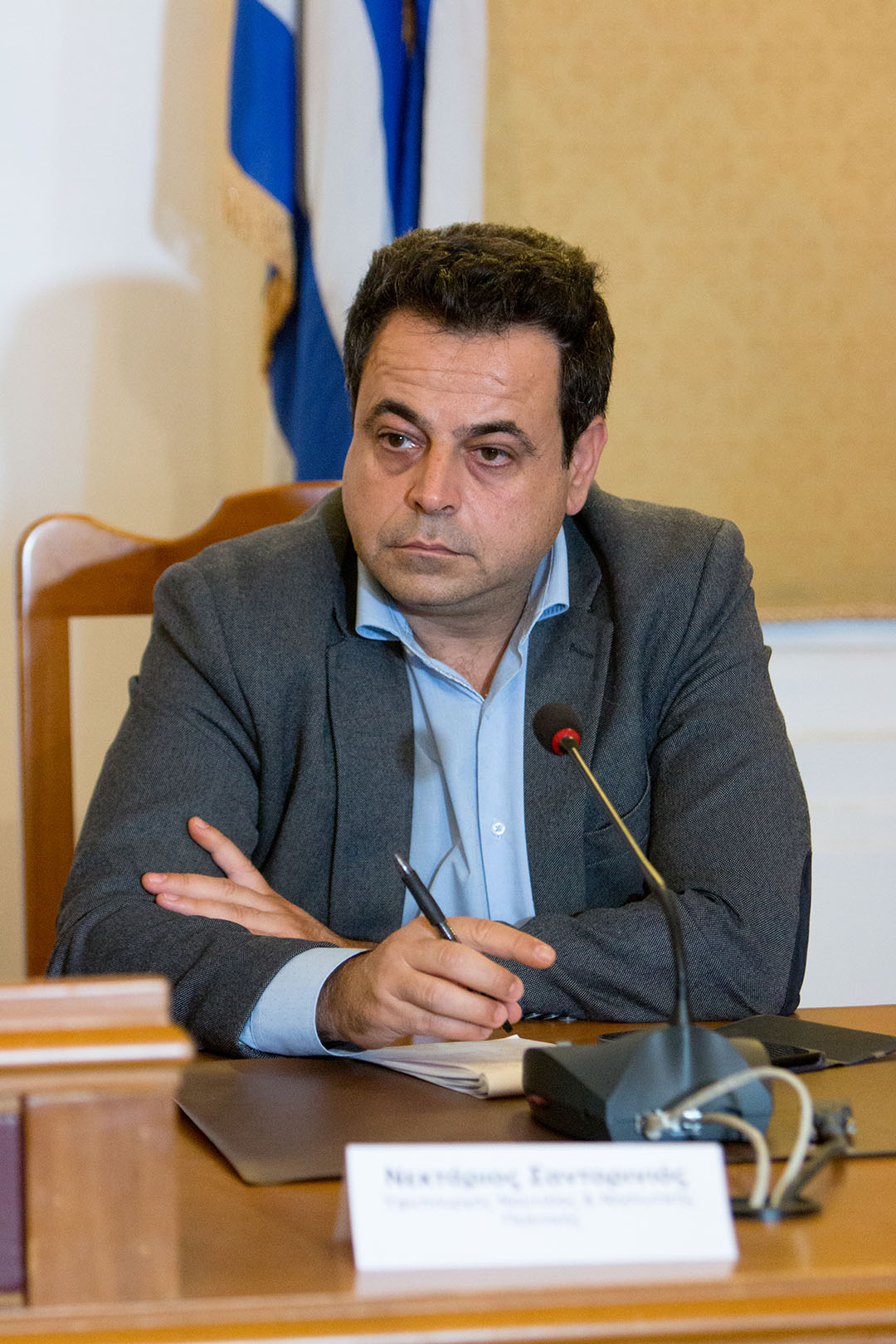 Επίσκεψη στη Μυτιλήνη και συζητήσεις με φορείς για το ΜΙ Υφυπουργός Ναυτιλίας & Νησιωτικής Πολιτικής Νεκτάριος Σαντορινιός