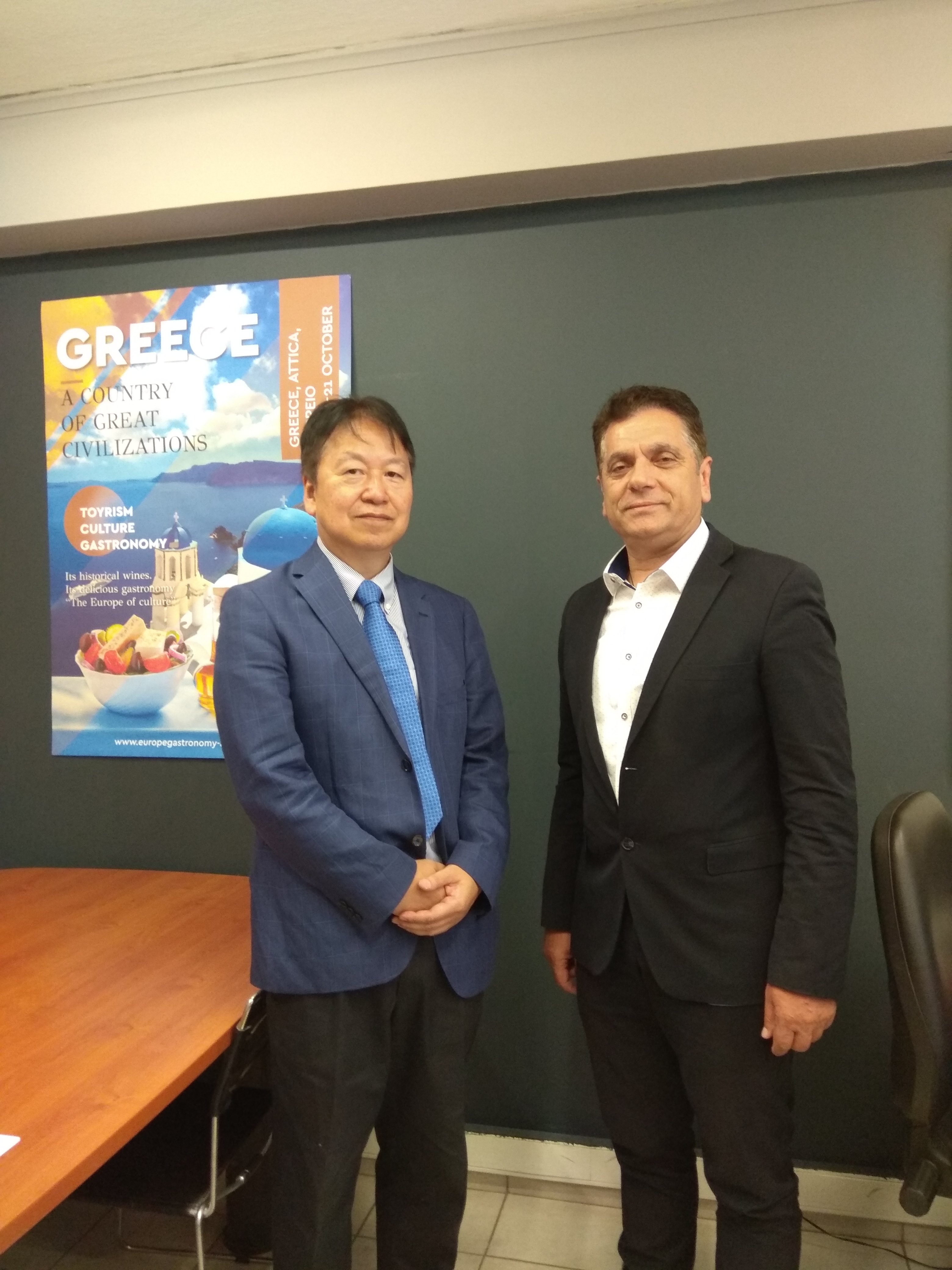 ΣΥΜΜΕΤΟΧΗ ΤΗΣ ΠΡΕΣΒΕΙΑΣ ΤΗΣ ΙΑΠΩΝΙΑΣ ΤΗΝ ΕΚΘΕΣΗ ΠΟΛΙΤΙΣΜΟΥ-ΤΟΥΡΙΣΜΟΥ-ΓΑΣΤΡΟΝΟΜΙΑΣ-ΟΙΝΟΥ