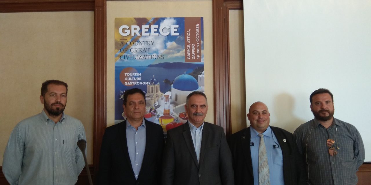 Με μεγάλη επιτυχία και προσέλευση εκπροσώπων τύπου, ΜΜΕ, blogs, και φορέων, πραγματοποιήθηκε η Συνέντευξη Τύπου στη Θεσσαλονίκη για την παρουσίαση του 16ου ετήσιου Συνεδρίου του Ευρωπαϊκού Συμβουλίου Αδελφοτήτων Γαστρονομίας & Οινολογίας