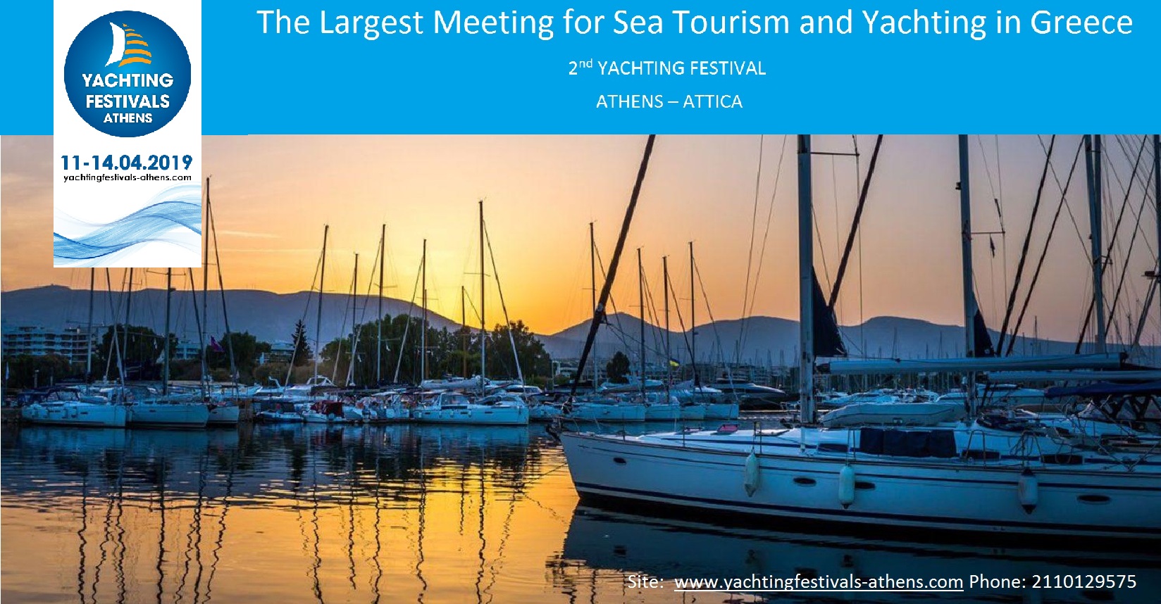 ΤΟ ΡΑΝΤΕΒΟΥ ΤΟΥ ΠΑΓΚΟΣΜΙΟΥ YACHTING ΣΤΗΝ ΑΘΗΝΑ 2ο Yachting Festival  11-14 Απριλίου 2019