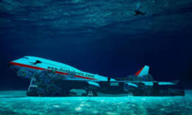 Tο Μπαχρέιν δημιούργησε θαλάσσιο πάρκο και βύθισε ένα πραγματικό Boeing
