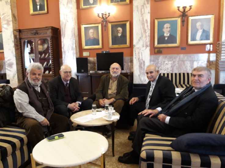 Συνάντηση των βουλευτών Κυκλάδων του ΣΥΡΙΖΑ με την Ομοσπονδία Συλλόγων Μικρών Κυκλάδων