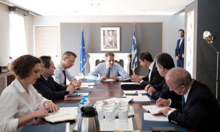 Το Υπουργείο Τουρισμού επισκέφθηκε σήμερα ο Πρωθυπουργός Κυριάκος Μητσοτάκης