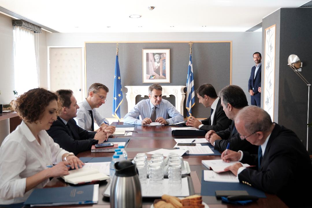 Το Υπουργείο Τουρισμού επισκέφθηκε σήμερα ο Πρωθυπουργός Κυριάκος Μητσοτάκης