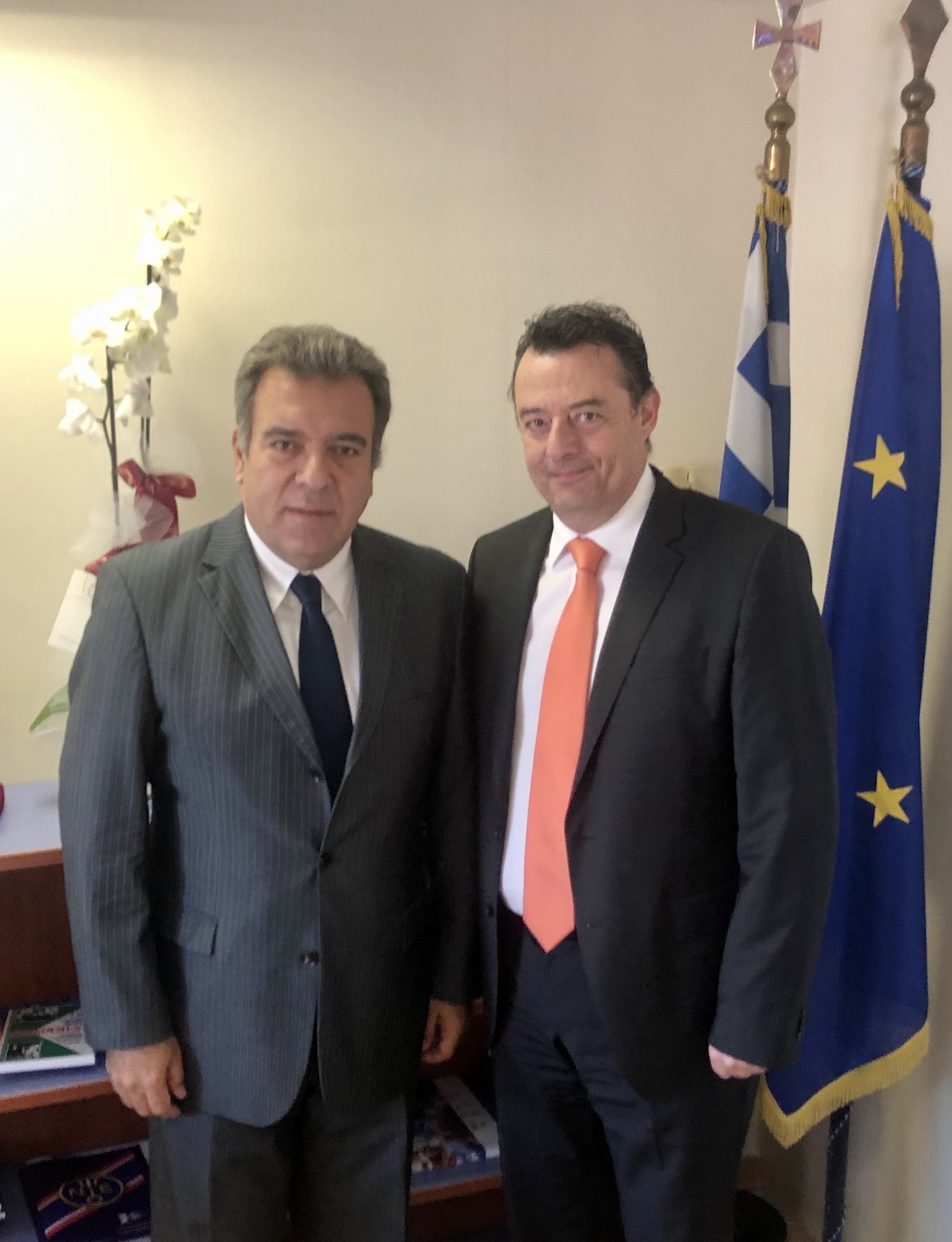 «Συνάντηση Υφυπουργού Τουρισμού με τον διοικητή της 2ης ΥΠΕ, κ. Χρήστο Ροϊλό»