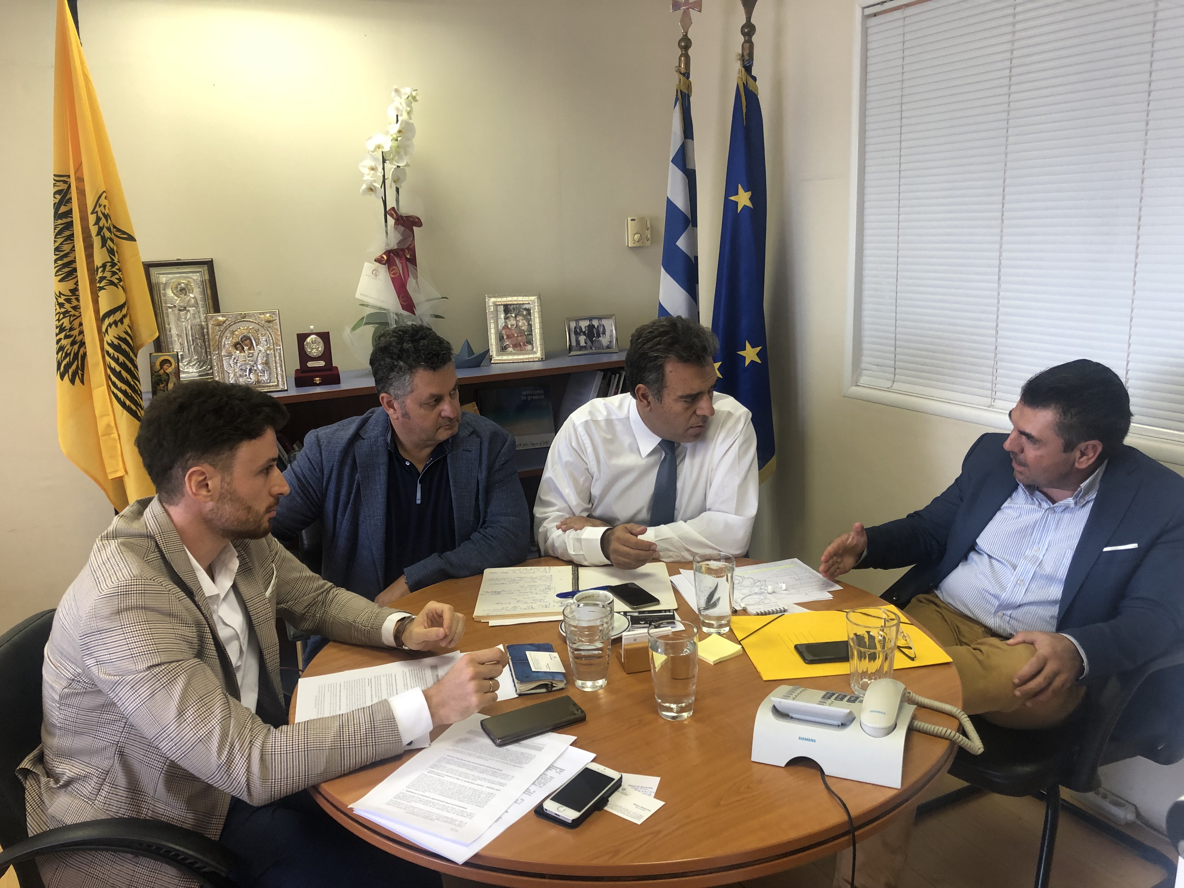 «Συνάντηση του Μάνου Κόνσολα με τον Σύλλογο Αρχιτεκτόνων Δωδεκανήσου»