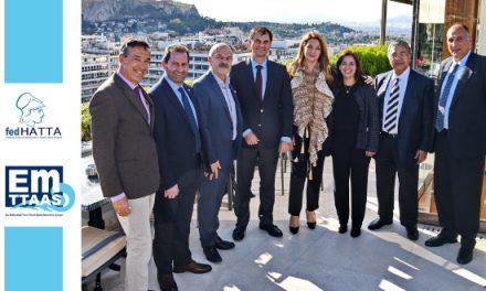 Τον δυναμικό ρόλο του φορέα EMTTAAS (East Mediterranean Travel & Tourist Agents Associations Synergies) στην τουριστική ανάπτυξη της ευρύτερης περιοχής της Νοτιοανατολικής Μεσογείου παρουσίασε η FedHATTA στην ηγεσία του Υπουργείου Τουρισμού και του ΕΟΤ