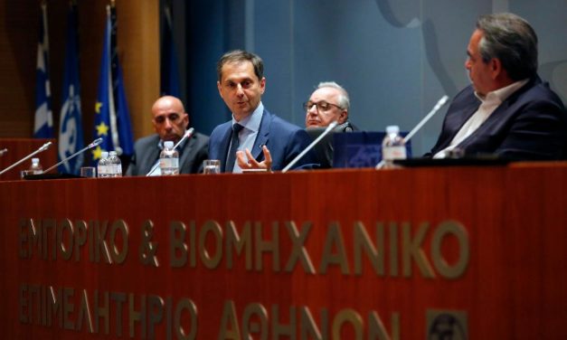 Ομιλία  του υπουργού Τουρισμού κ. Χ. Θεοχάρη στο ΔΣ του ΕΒΕΑ