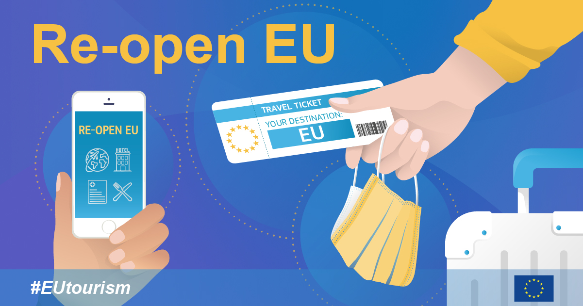 Re-open EU : website της Ευρωπαϊκής Ένωσης για τους ταξιδιώτες