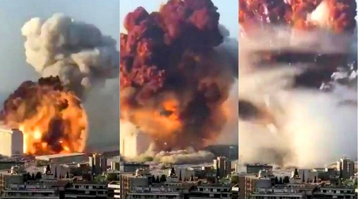 Ισχυρή έκρηξη συγκλόνισε τη Βηρυτό – Δεκάδες νεκροί, χιλιάδες τραυματίες και εικόνες καταστροφής (φωτογραφίες, βίντεο)