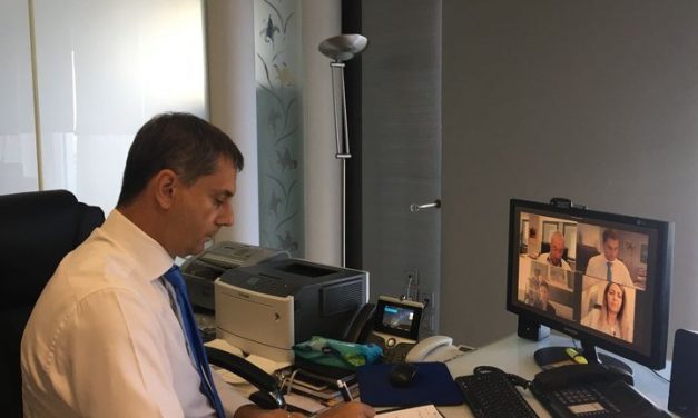 Σειρά επαφών με φορείς του τουρισμού είχε το τελευταίο διήμερο ο Υπουργός Τουρισμού κ. Χάρης Θεοχάρης ενόψει της επικείμενης παρουσίας του στο «Thessaloniki Helexpo Forum»