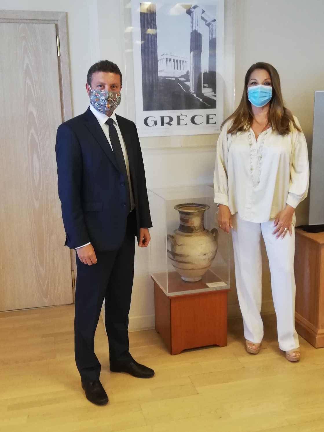 Οι ψηφιακές δυνατότητες στην υπηρεσία του ΕΟΤ και του ελληνικού τουρισμού – Συνάντηση της Πρόεδρου ΕΟΤ, Ά. Γκερέκου, με τον ΓΓ Ψηφιακής Διακυβέρνησης  και Απλούστευσης Διαδικασιών, Λ. Χριστόπουλο