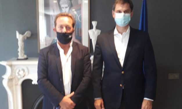 Συνάντηση εργασίας του Υπουργού Τουρισμού κ. Χάρη Θεοχάρη με τον Σύνδεσμο Δήμων Ιαματικών Πηγών Ελλάδας