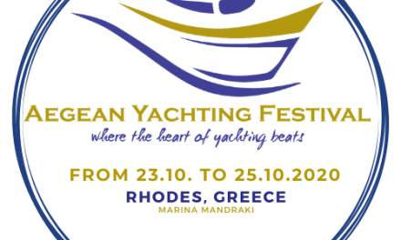 AEGEAN YACHTING FESTIVAL Ι 23-25 ΟΚΤΩΒΡΙΟΥ 2020 ΣΤΗ ΡΟΔΟ