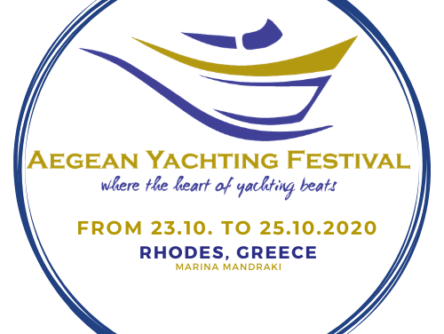 AEGEAN YACHTING FESTIVAL Ι 23-25 ΟΚΤΩΒΡΙΟΥ 2020 ΣΤΗ ΡΟΔΟ