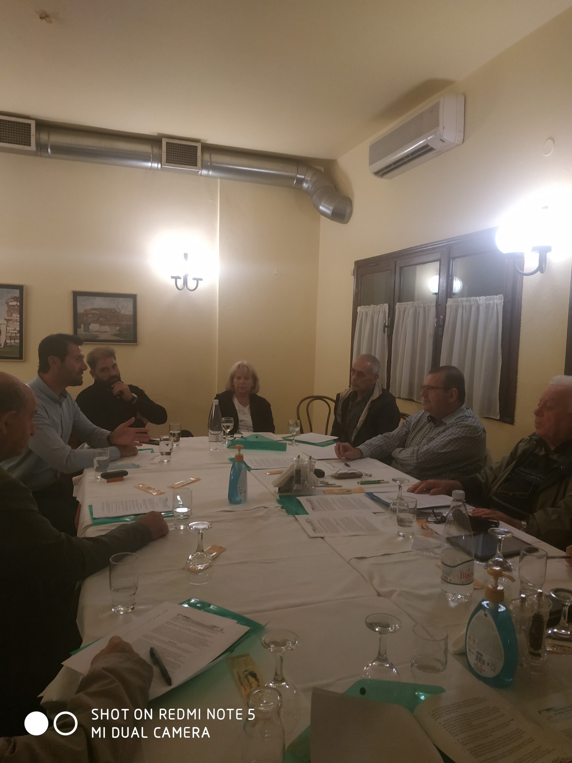 Συνεδρίαση του Διοικητικου Συμβουλιου του Πανελλήνιου Συλλόγου Ιαματικών Πηγών και Λουτροπόλεων Ελλάδας