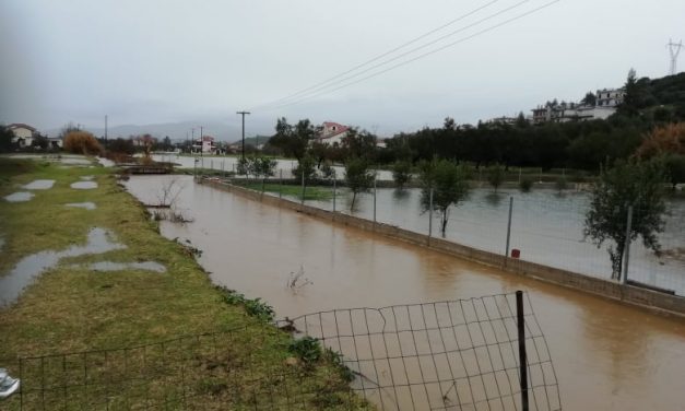 Καταστροφές και πλημμύρες στο Δήμο Νικολάου Σκουφά