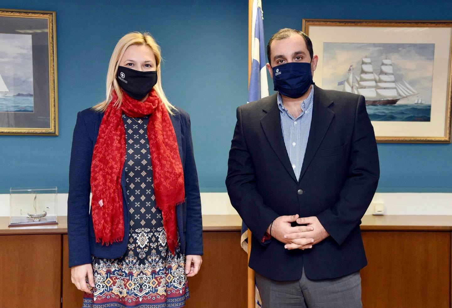 Συναντήσεις του ΥΦΥΝΑΝΠ κ. Κώστα Κατσαφάδου με την Αντιπεριφερειάρχη Νήσων της Περιφέρειας Αττικής, την Υπηρεσία Μουσικής Λ.Σ.-ΕΛ.ΑΚΤ και τον Πρόεδρο της Π.Ε.Α.Θ.Ε.Ν