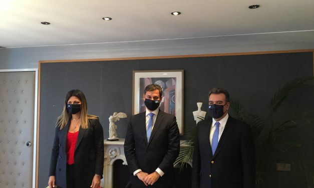 Τελετή παράδοσης – παραλαβής στο Υπουργείο Τουρισμού