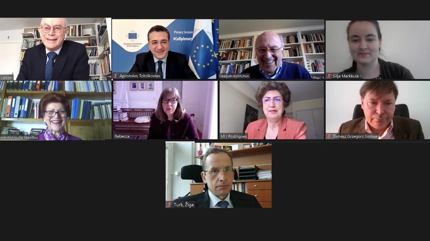 Συνάντηση της ειδικής ομάδας της Ευρωπαϊκής Επιτροπής των Περιφερειών για τη Διάσκεψη για το Μέλλον της Ευρώπης
