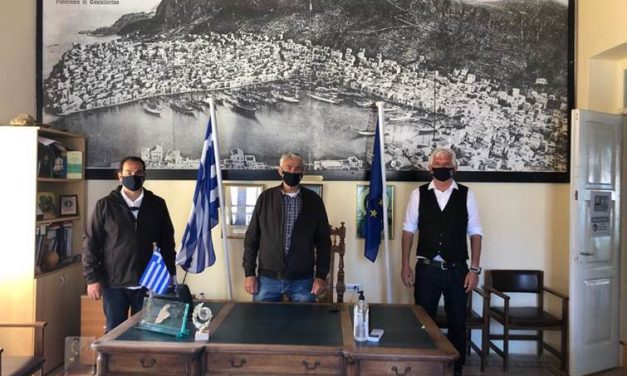 Ο Δήμος Μεγίστης παρέδωσε το κλειδί του «σπιτιού» της Ένωσης Ναυτικών Πρακτόρων Ελληνικών Νήσων