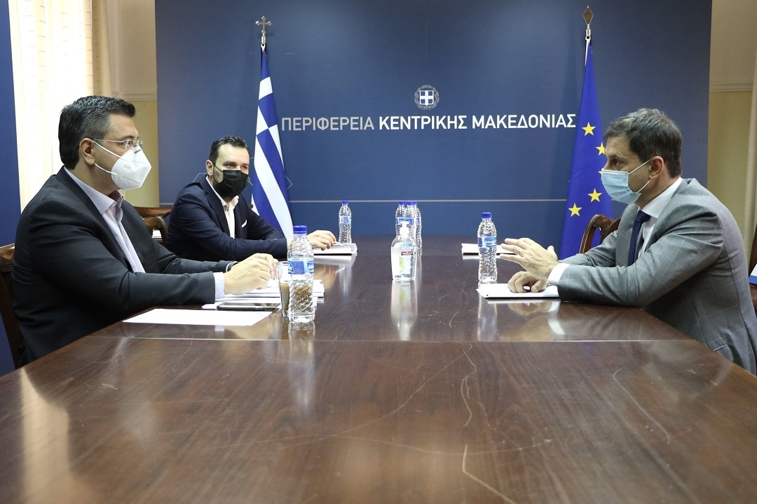 Συνάντηση Περιφερειάρχη Κεντρικής Μακεδονίας  με τον Υπουργό Τουρισμού