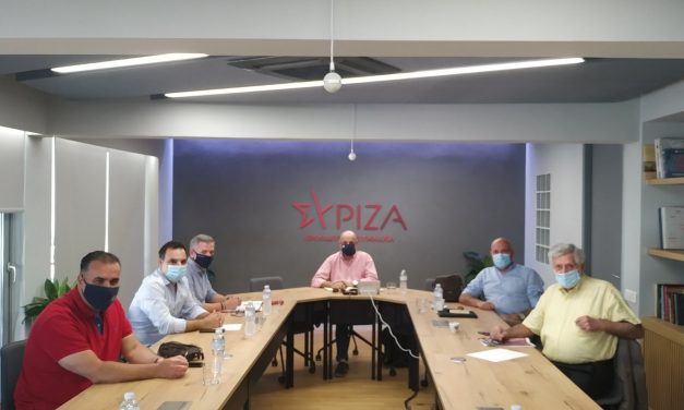 Συνάντηση εκπροσώπων του ΣΥΡΙΖΑ- ΠΣ με Προεδρείο ΠΟΕΠΛΣ