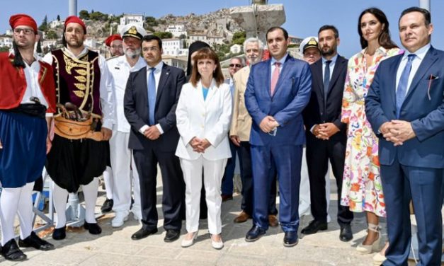 O Υφυπουργός Ναυτιλίας και Νησιωτικής Πολιτικής κ. Κώστας Κατσαφάδος εκπρόσωπος της κυβέρνησης στα “Μιαούλεια 21”