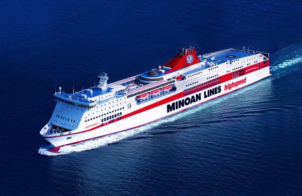 Minoan Lines: Ξεκινούν από τις 12 Ιουνίου τα δρομολόγια του «Santorini Palace» από Πειραιά για Κυκλάδες