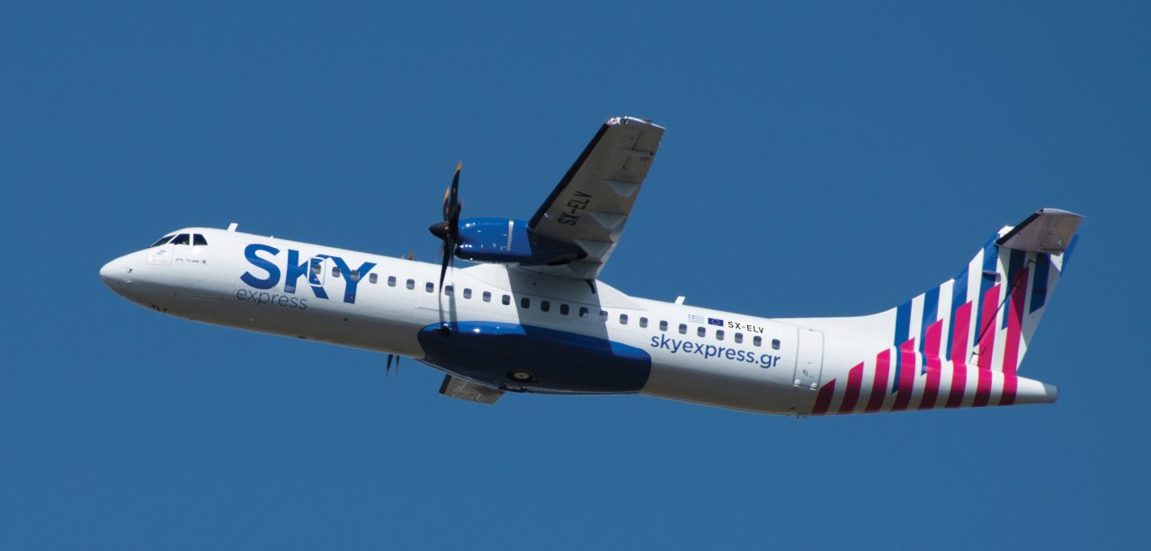 Το πρώτο ATR 72-600 στην Ελλάδα, προστέθηκε στο στόλο της SKY express