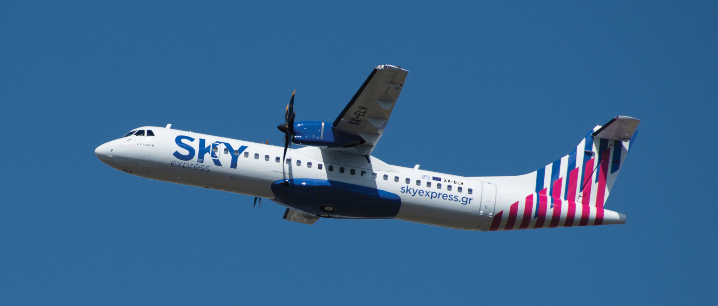 Το πρώτο ATR 72-600 στην Ελλάδα, προστέθηκε στο στόλο της SKY express