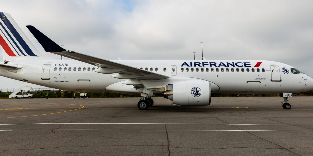 Airbus : Παραδίδει το πρώτο νέο αεροσκάφος A220 στην Air France