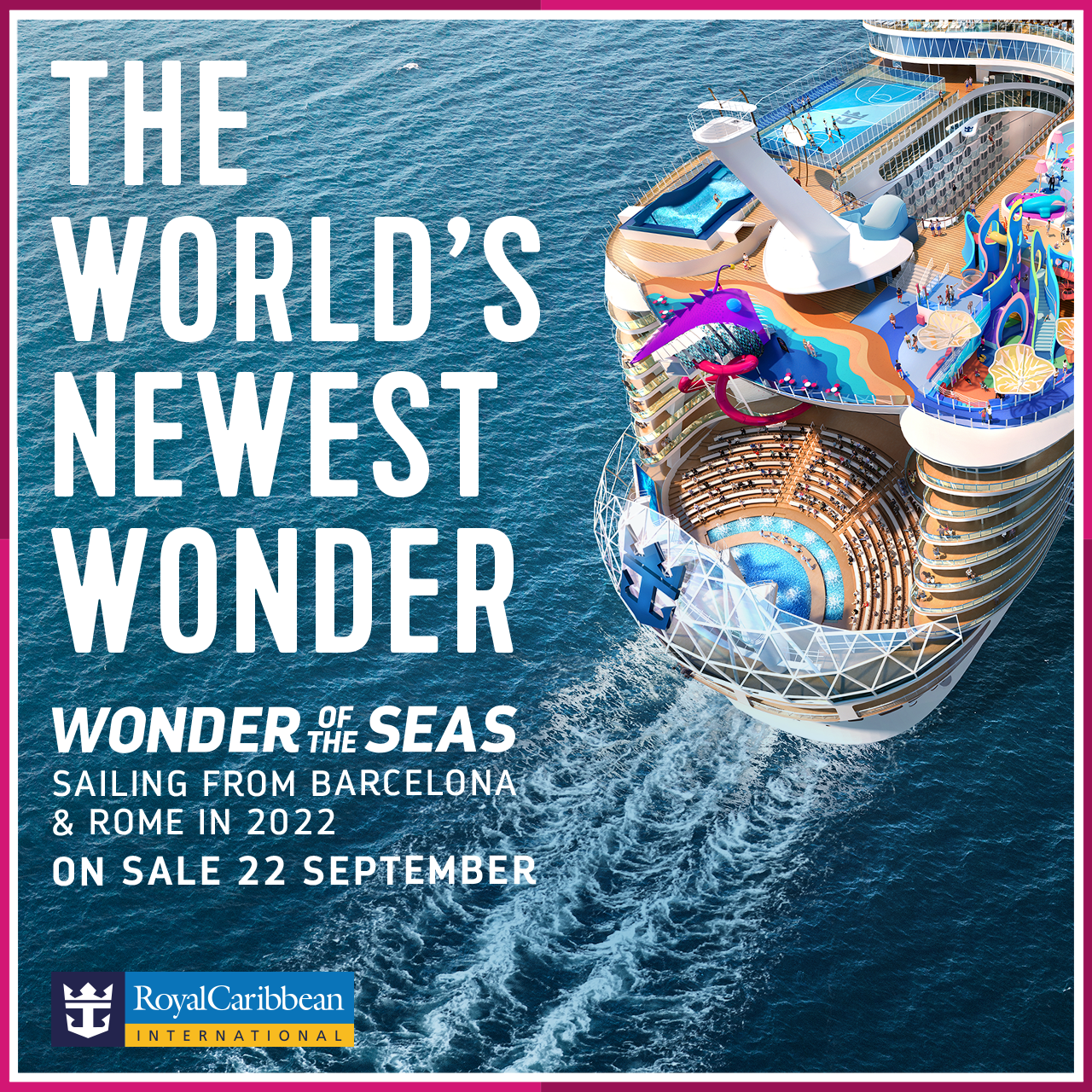 Royal Caribbean International: Ταξίδια στην Ευρώπη με το μεγαλύτερο κρουαζιερόπλοιο στον κόσμο από 22 Σεπτεμβρίου.