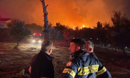 Περιφέρεια Αττικής : Άμεση συνδρομή στο έργο κατάσβεσης της πυρκαγιάς στη Ν. Μάκρη