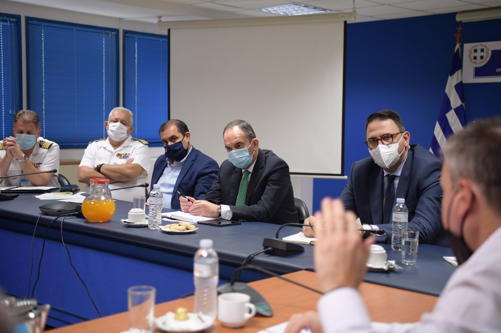 Συνάντηση Γ. Πλακιωτάκη με τη νέα ηγεσία της ΠΝΟ