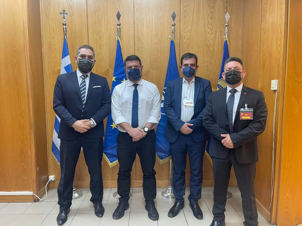Hellenic Seaplanes: Συνάντηση με τον υφυπουργό Άμυνας Νίκο Χαρδαλιά