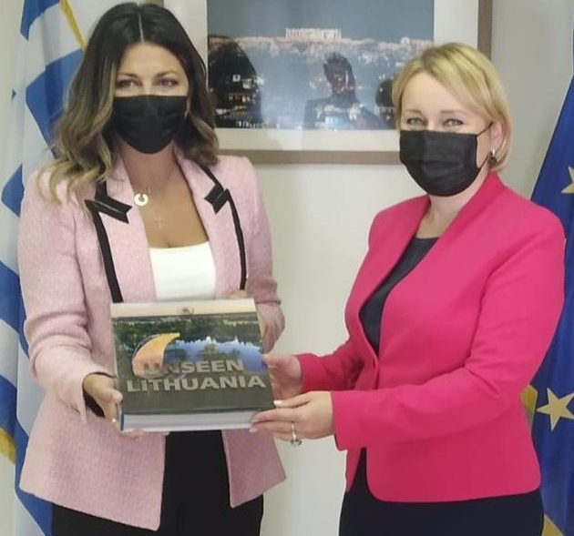 Συνάντηση Υφυπουργού Τουρισμού με την Υφυπουργό Οικονομίας και Καινοτομίας της Λιθουανίας