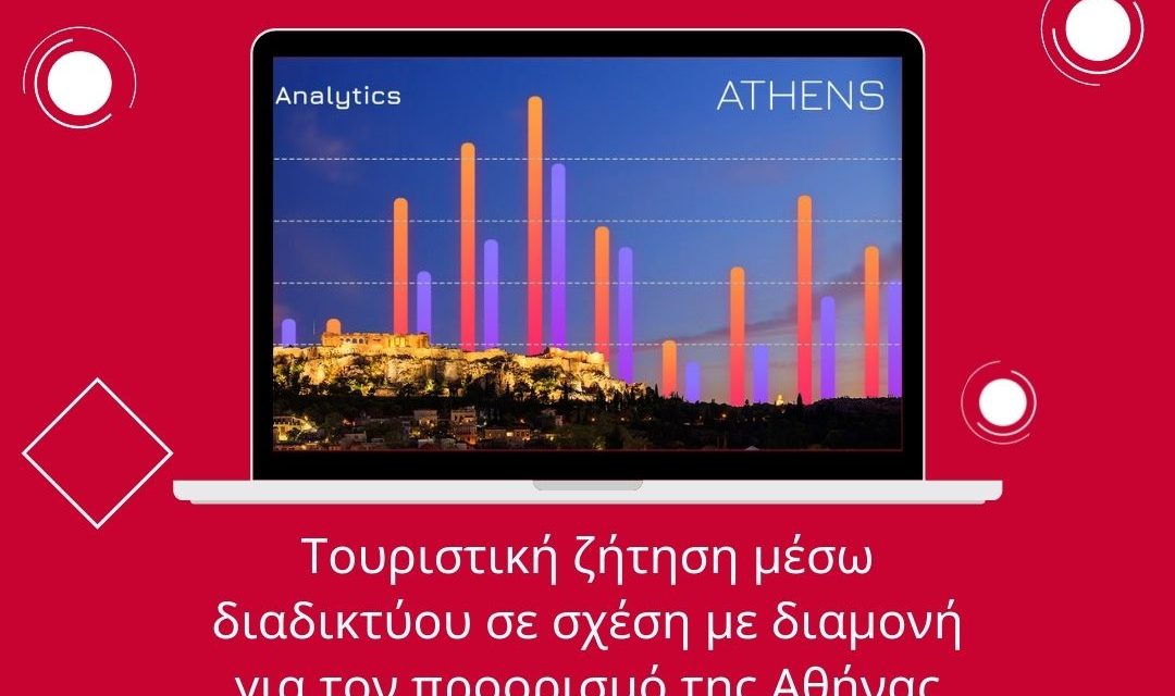Νέα Στοιχεία για την Τουριστική Ζήτηση μέσω διαδικτύου για τον προορισμό της Αθήνας