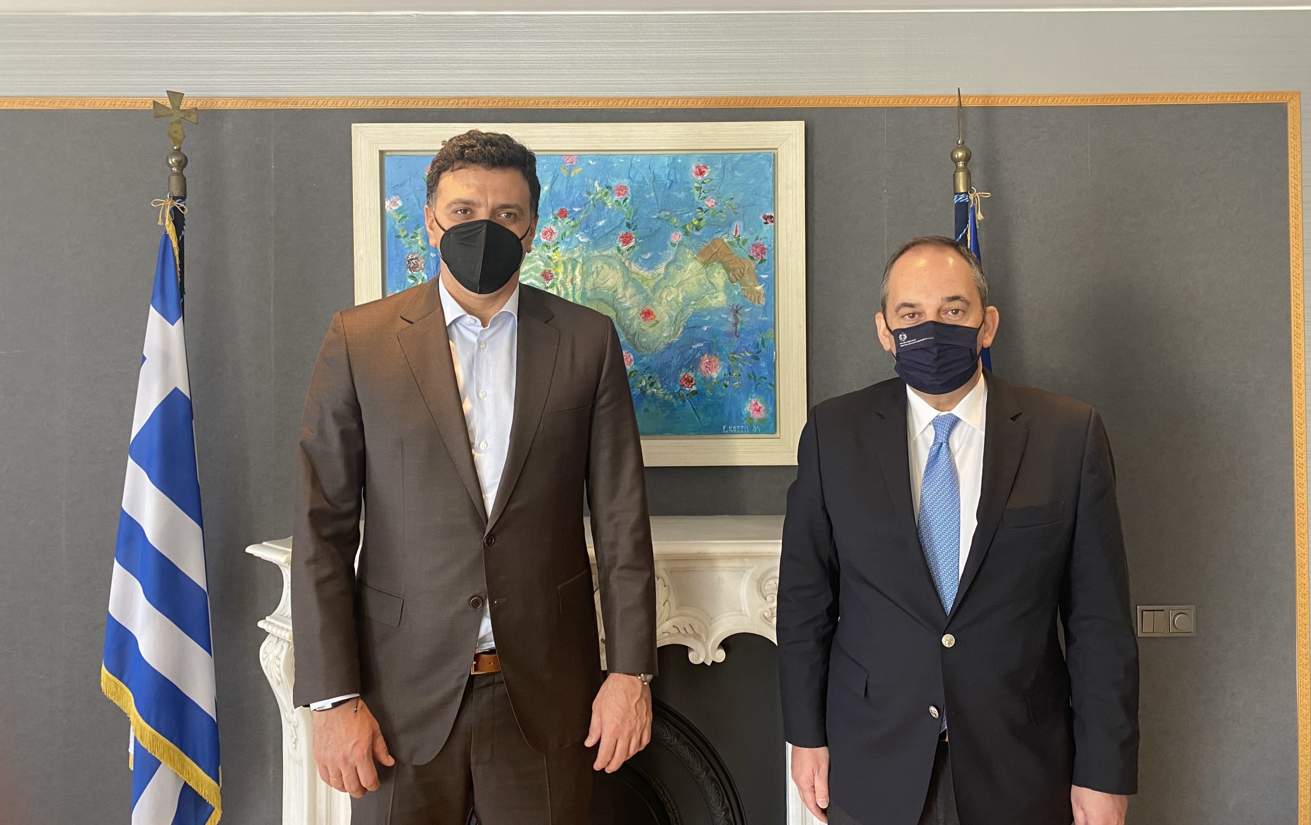Συνάντηση Κικίλια-Πλακιωτάκη για κρουαζιέρα και υποβρύχια πάρκα