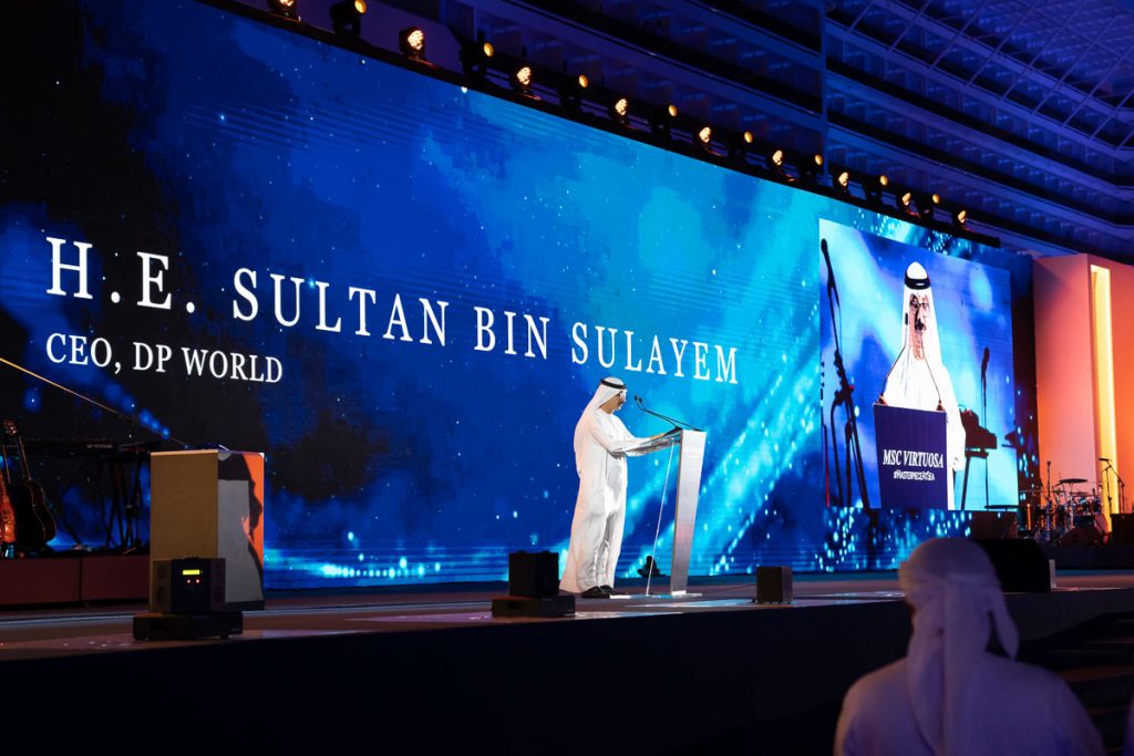 MSC photo 2 DP World CEO HE Sultan Bin Sulayem